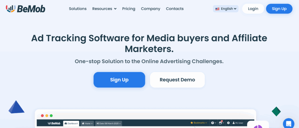 Bemob interface