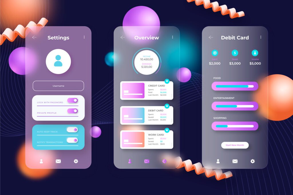 Floating Push Widgets