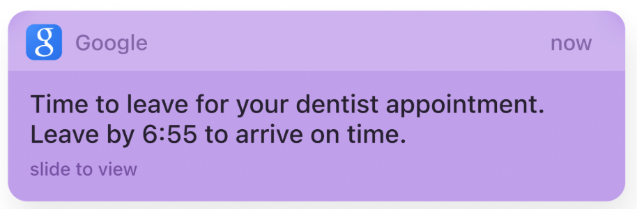 Push notification google