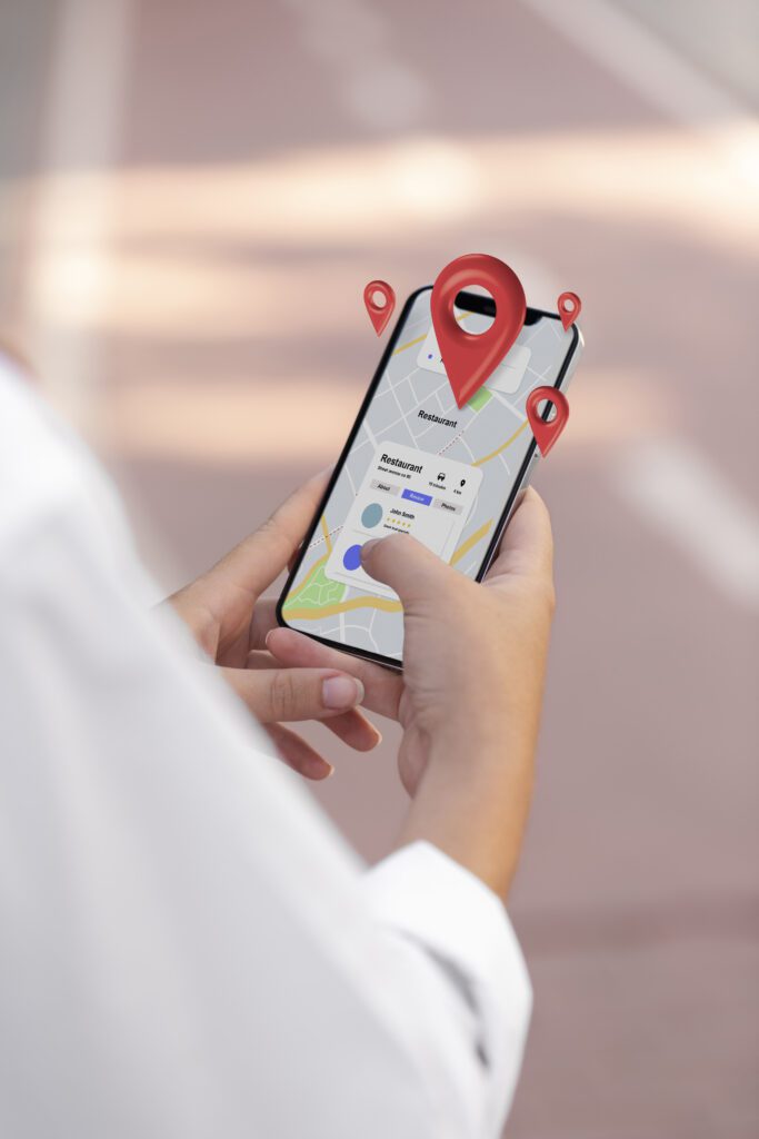 Push notification location based