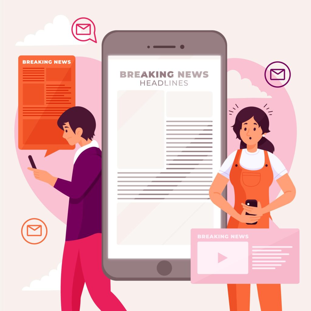 Push notification news
